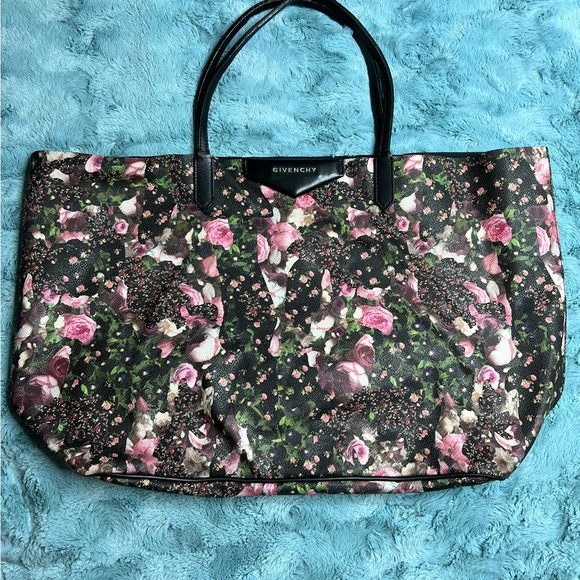 Givenchy Handbags - GIVENCHY COATED CANVAS TOTE BAG